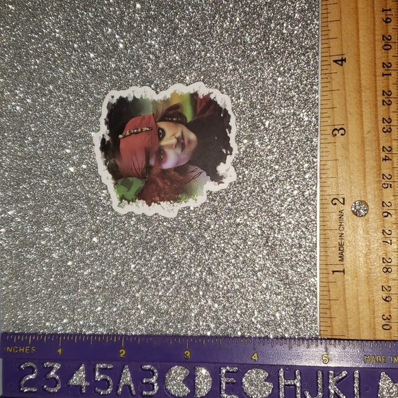 DISNEY MASH-UP waterproof sticker JOHNNY DEPP - Picture 2 of 7